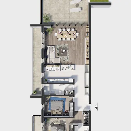 Panorama Coresi Penthouse Апартаменты