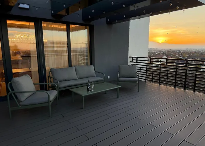 Lägenhet Panorama Coresi Penthouse Braşov