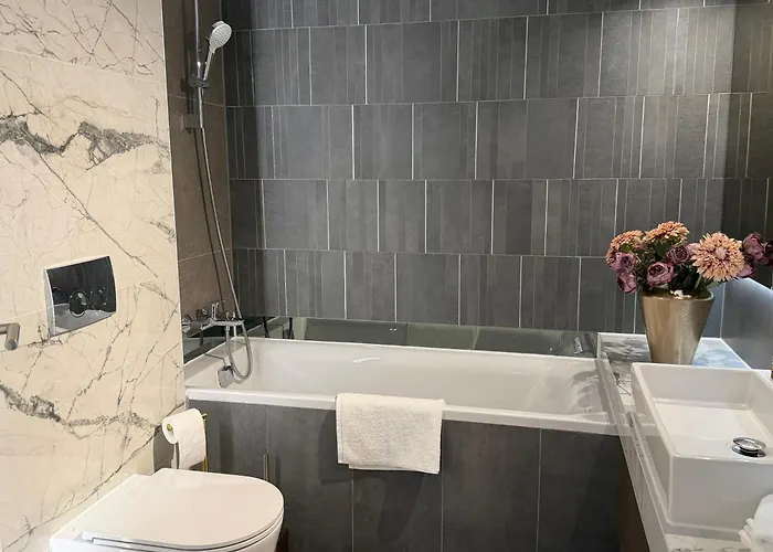 公寓 Panorama Coresi Penthouse *