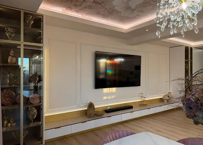 Panorama Coresi Penthouse Lägenhet *